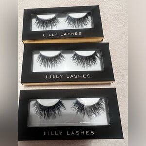 New Lilly Lashes Faux mink eyelashes lashes 3 pairs